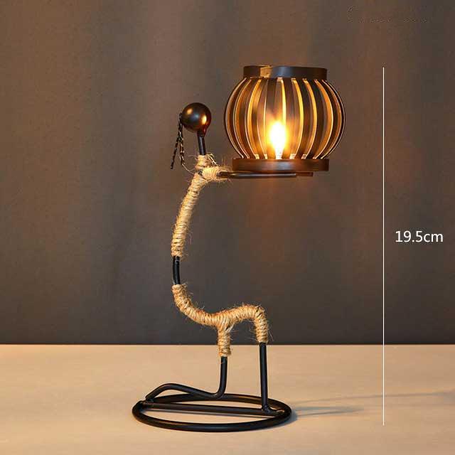 Abstract Candle Holder - At Home Living