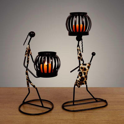 Abstract Candle Holder - New Edition - At Home Living