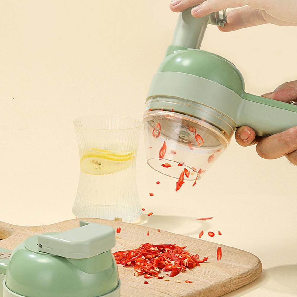 4-in-1 Wireless Vegetable Chopper - At Home Living