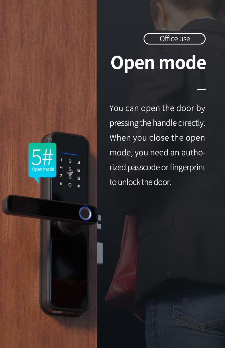 Waterproof Smart Home Door Lock