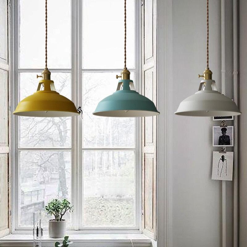 Retro Industrial Style Hanging Light - At Home Living