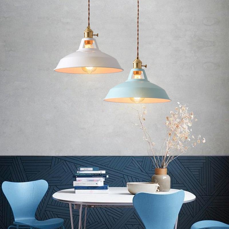 Retro Industrial Style Hanging Light - At Home Living
