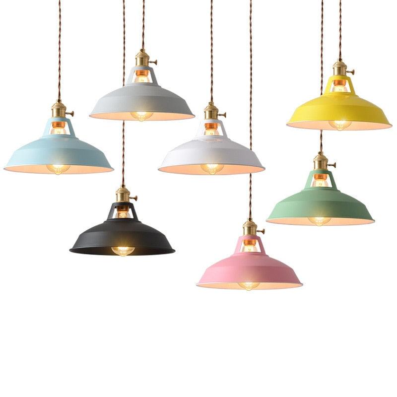 Retro Industrial Style Hanging Light - At Home Living