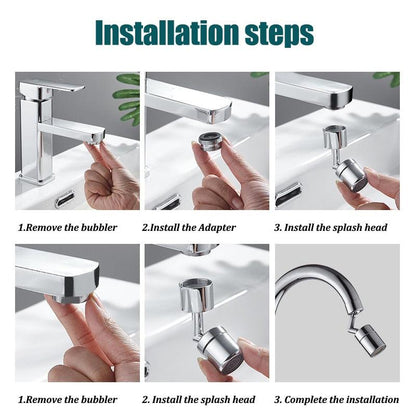 720°Universal Kitchen Faucet - At Home Living