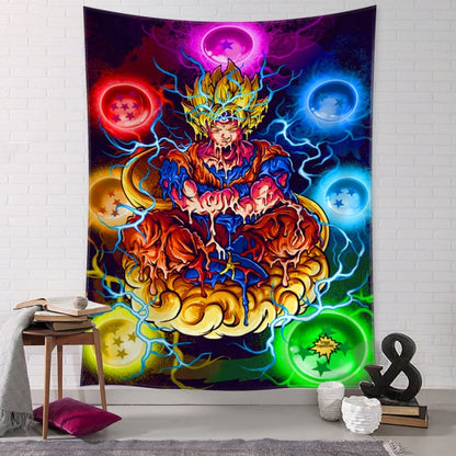 Trippy Meditator™ Wall Tapestry