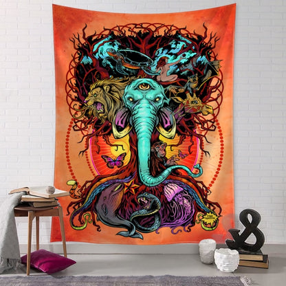 Trippy Meditator™ Wall Tapestry